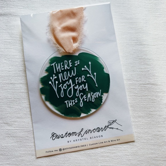 Hand painted Acrylic Ornaments - Picture 3 of 4